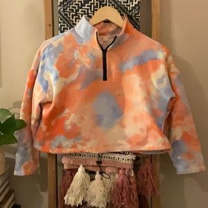 Super cute tie dye jacket!